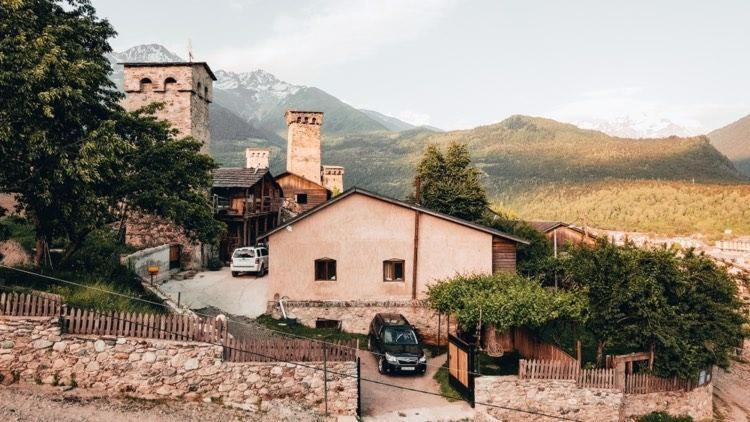 Teo Guesthouse And Camping In Μέστια Εξωτερικό φωτογραφία