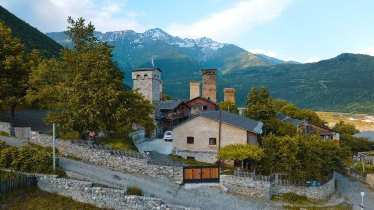 Teo Guesthouse And Camping In Μέστια Εξωτερικό φωτογραφία